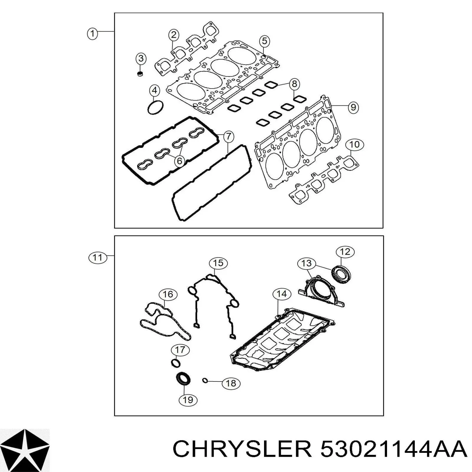  Chrysler 53021144AA preço, a partir de 26,72 USD