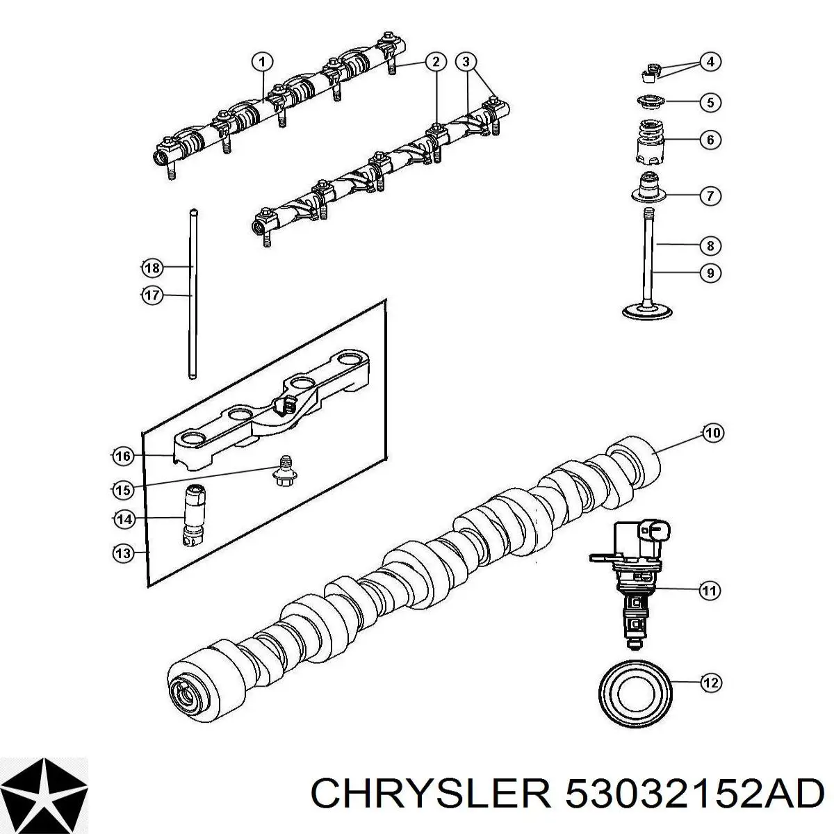 Solenoide da Caixa Automática de Mudança Chrysler 53032152AD preço, a partir de 53,85 USD