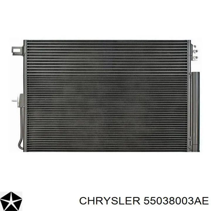 Radiador de aparelho de ar condicionado Chrysler 55038003AE preço, a partir de 117,79 USD