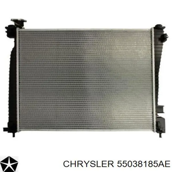 Compre 55038185AE Chrysler Radiador de esfriamento de motor