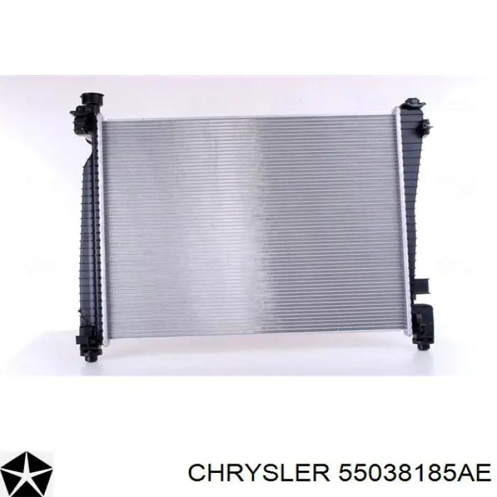 Radiador de esfriamento de motor 55038185AE Chrysler