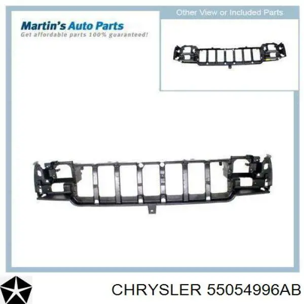 Compre 55054996AB Chrysler Suporte do radiador montado (painel de montagem de fixação das luzes)