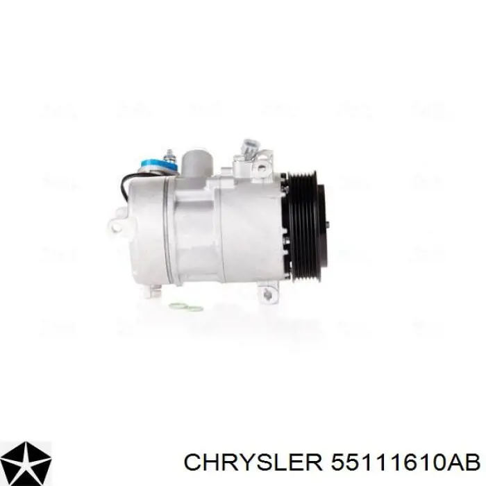 Compre 55111610AB Chrysler Compressor de aparelho de ar condicionado