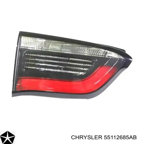 55112685AA Chrysler Lanterna traseira esquerda interna