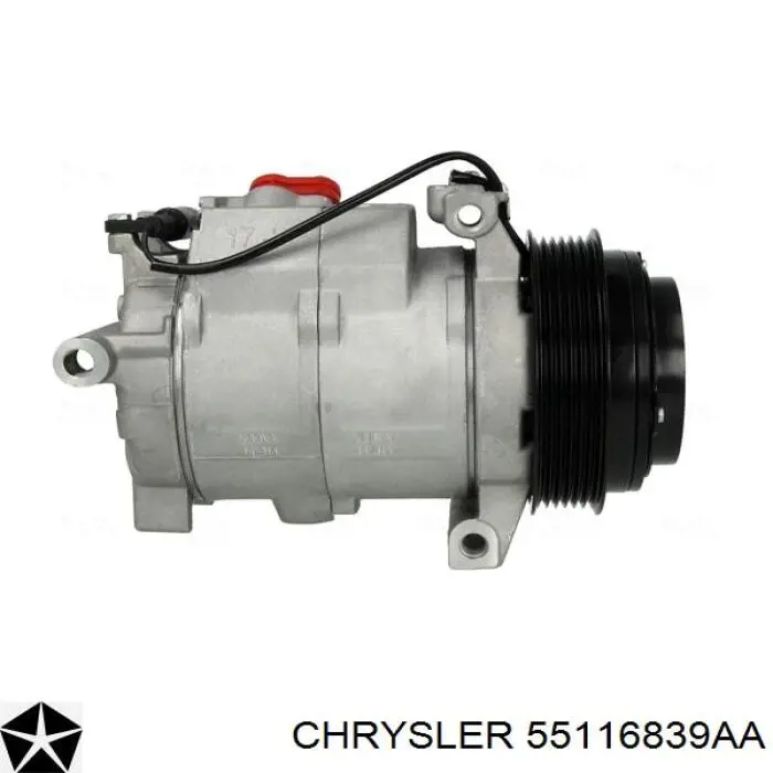 Compressor de aparelho de ar condicionado 55116839AA Chrysler