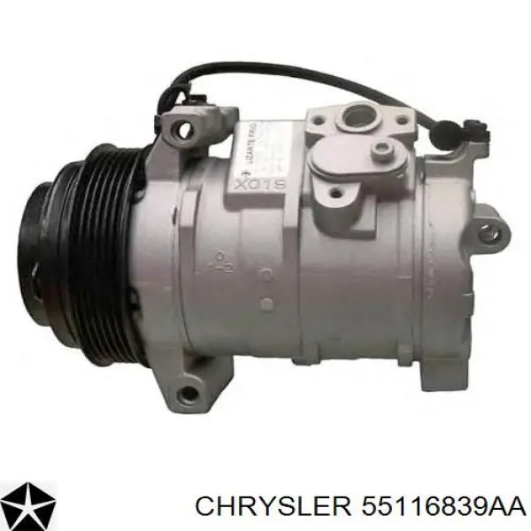 Compressor de aparelho de ar condicionado Chrysler 55116839AA