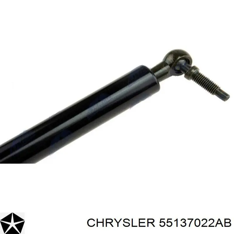 Compre 55137022AB Chrysler Amortecedor de tampa de porta-malas (de 3ª/5ª porta traseira)