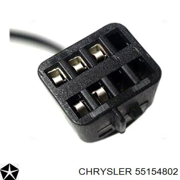 55154802 Chrysler Espelho de retrovisão direito