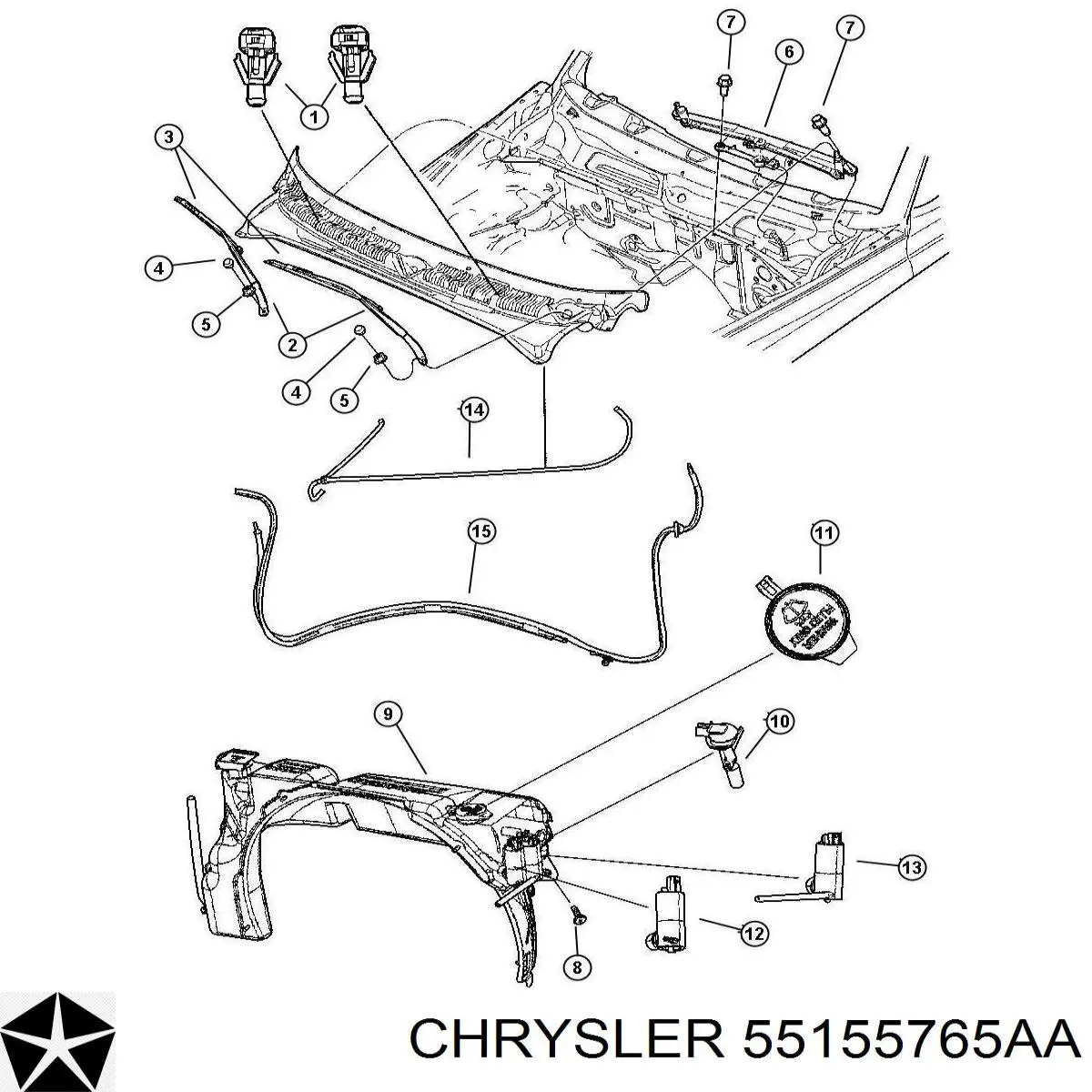  Chrysler 55155765AA preço, a partir de 24,23 USD