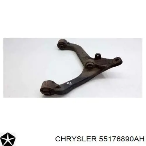 Porta dianteira direita Chrysler 55176890AI