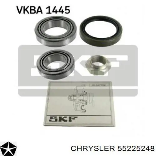 Compre 55225248 Fiat/Alfa/Lancia Rolamento de diferencial do eixo dianteiro