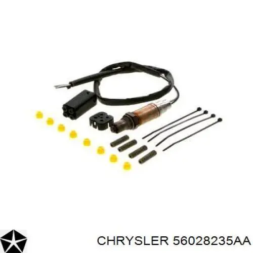56028235AA Chrysler Sonda lambda, sensor de oxigênio até o catalisador
