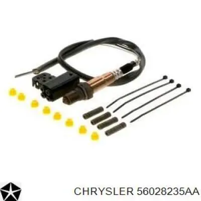Sonda lambda, sensor de oxigênio até o catalisador 56028235AA Chrysler