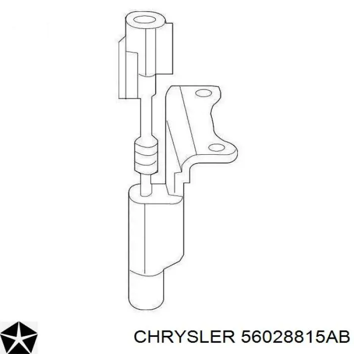 Sensor de posição (de revoluções) de cambota Chrysler 56028815AB preço, a partir de 93,08 USD