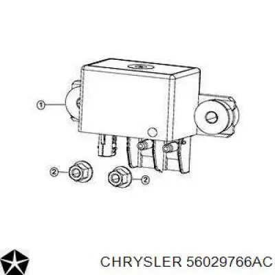 Relê do motor de arranco Chrysler 56029766AC preço, a partir de 146,41 USD