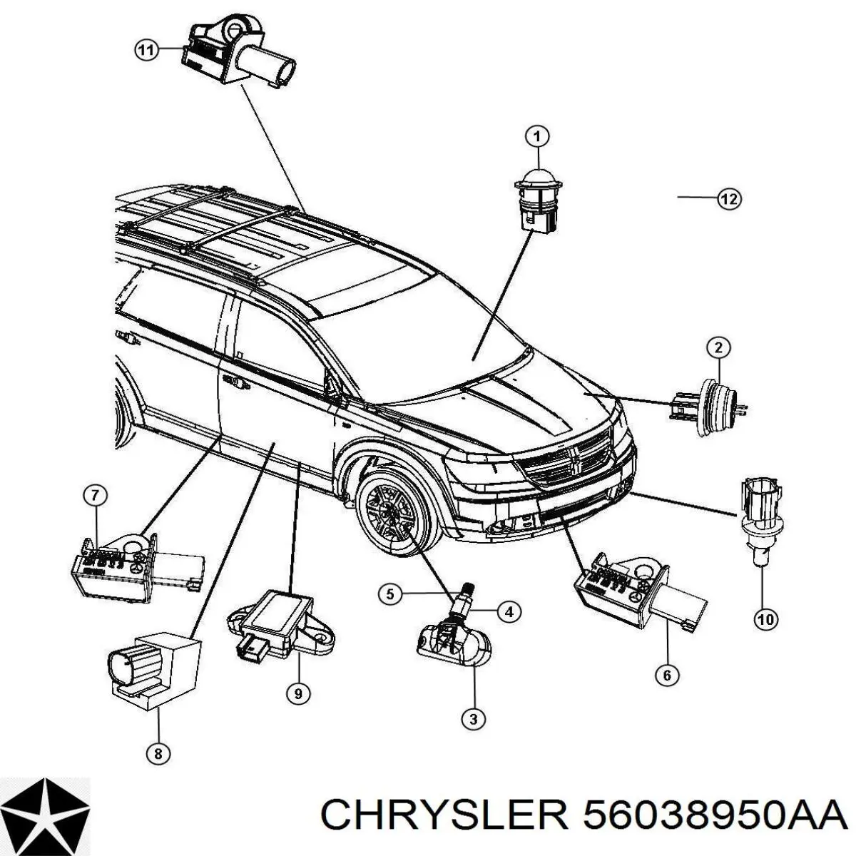  Fiat/Alfa/Lancia 56038950AA preço, a partir de 54,24 USD