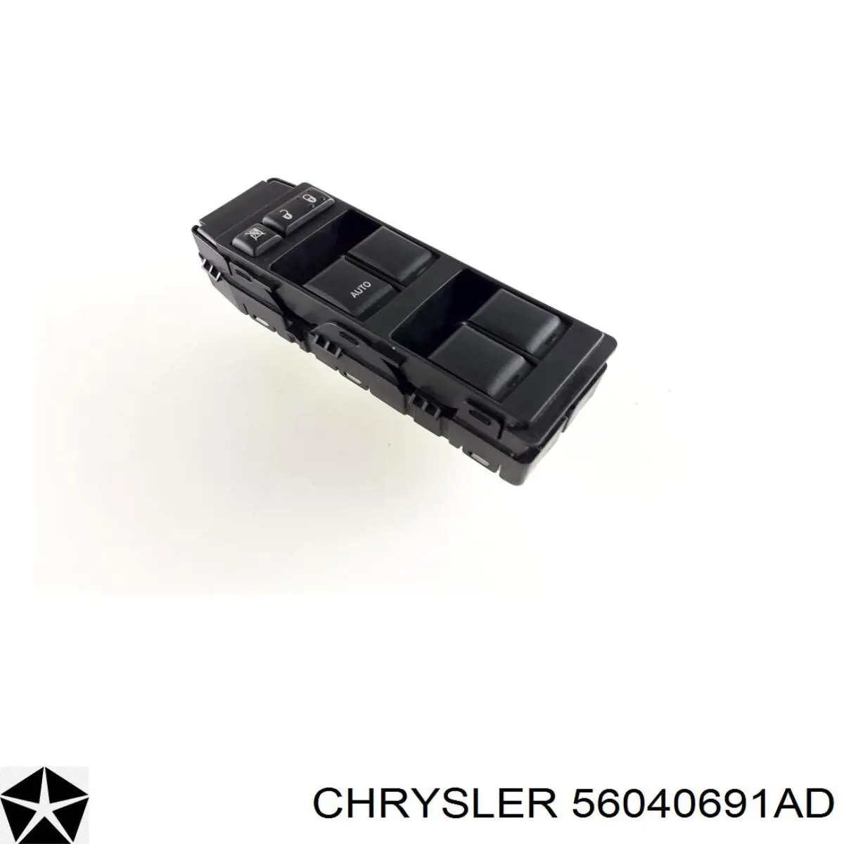 56040691AD Chrysler Unidade de botões dianteira esquerda de controlo de elevador de vidro
