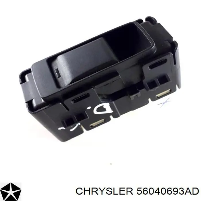 56040693AD Chrysler Unidade de botões dianteira direita de controlo de elevador de vidro