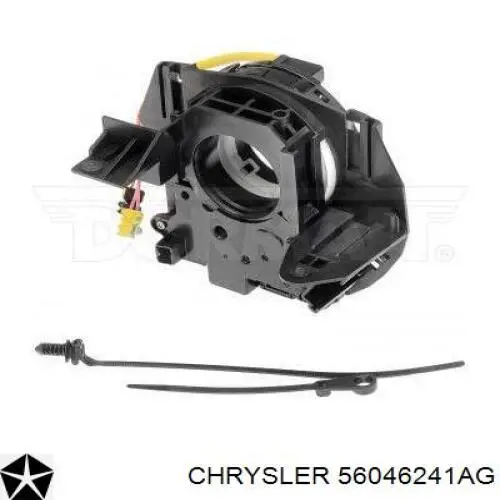 Anel AIRBAG de contato, cabo plano do volante Chrysler 56046241AA preço, a partir de 145,81 USD