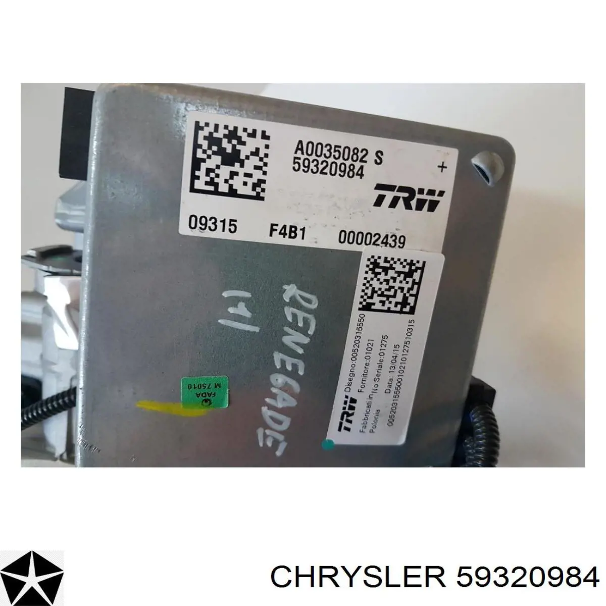 Coluna da direção Chrysler 59320984 preço, a partir de 330,30 USD