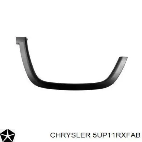Expansor (placa sobreposta) de arco do pára-lama dianteiro esquerdo Chrysler 5UP11RXFAB preço, a partir de 55,01 USD