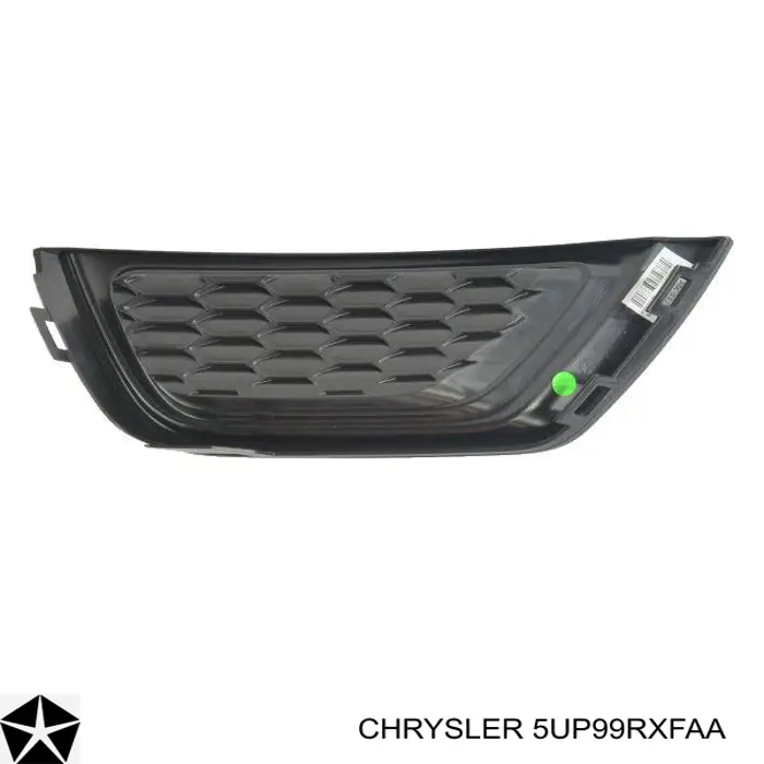 Tampão (grelha) das luzes de nevoeiro do pára-choque dianteiro direito Chrysler 5UP99RXFAA preço, a partir de 33,69 USD
