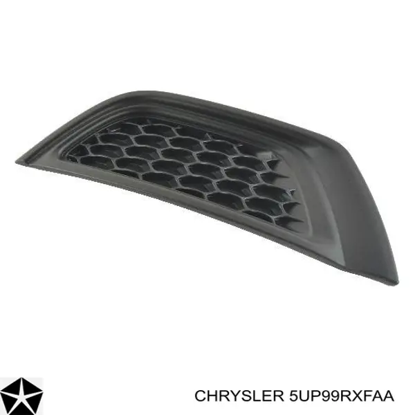 Compre 5UP99RXFAA Chrysler Tampão (grelha) das luzes de nevoeiro do pára-choque dianteiro direito