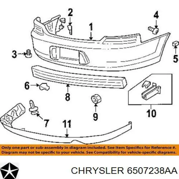 6507238AA Chrysler 