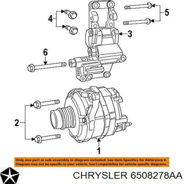 6508278AA Chrysler 