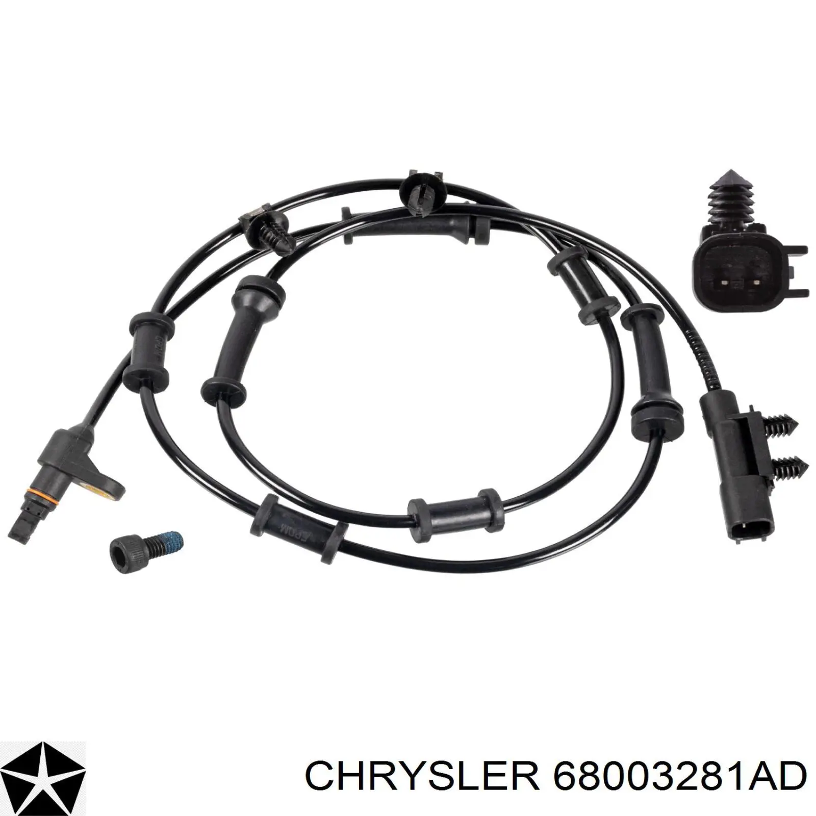 68003281AA Chrysler Sensor dianteiro de ABS