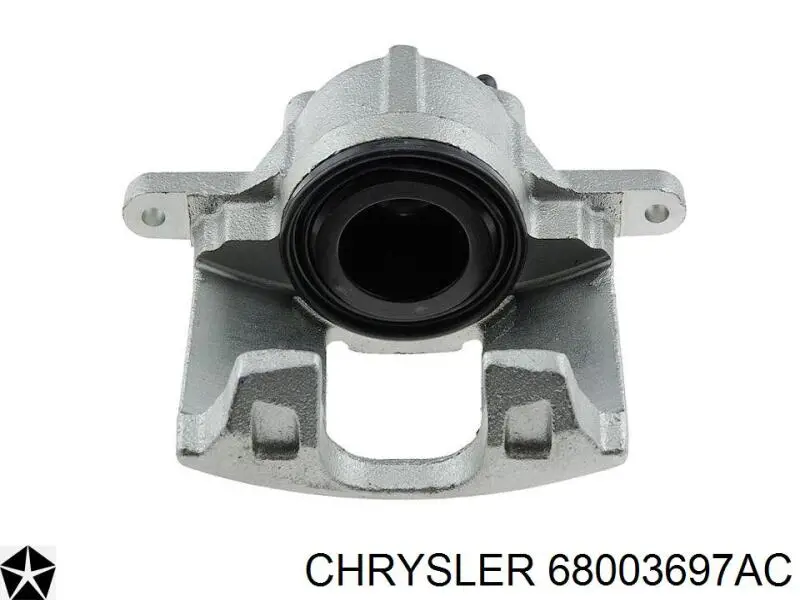68003697AC Chrysler Suporte do freio dianteiro direito