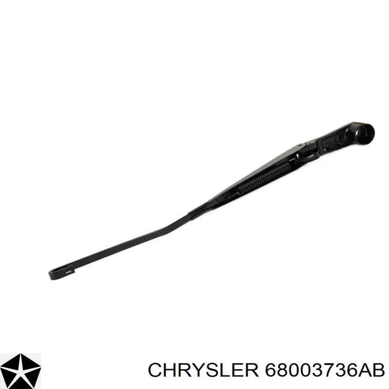 68003736AA Chrysler Braço de limpa-pára-brisas do pára-brisas