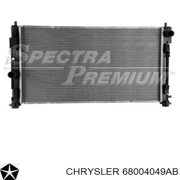 Radiador de esfriamento de motor Chrysler 68004049AB preço, a partir de 100,87 USD