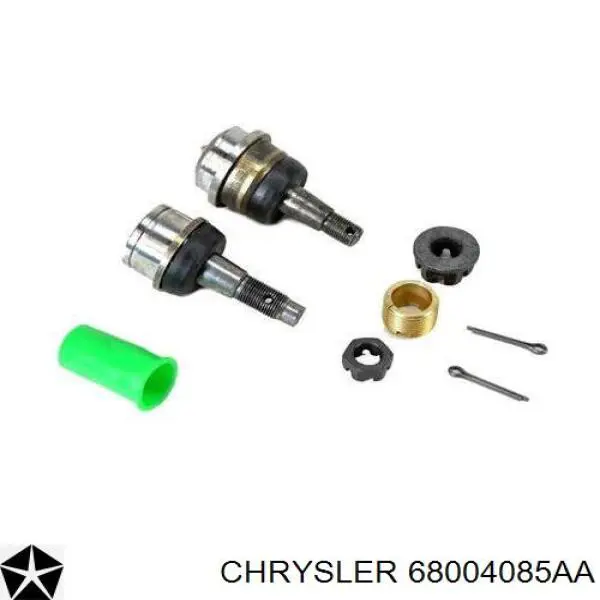 68004085AA Chrysler Suporte esférico inferior + superior, kit