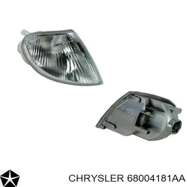 Posição (pisca-pisca) esquerda Chrysler 68004181AA preço, a partir de 45,60 USD