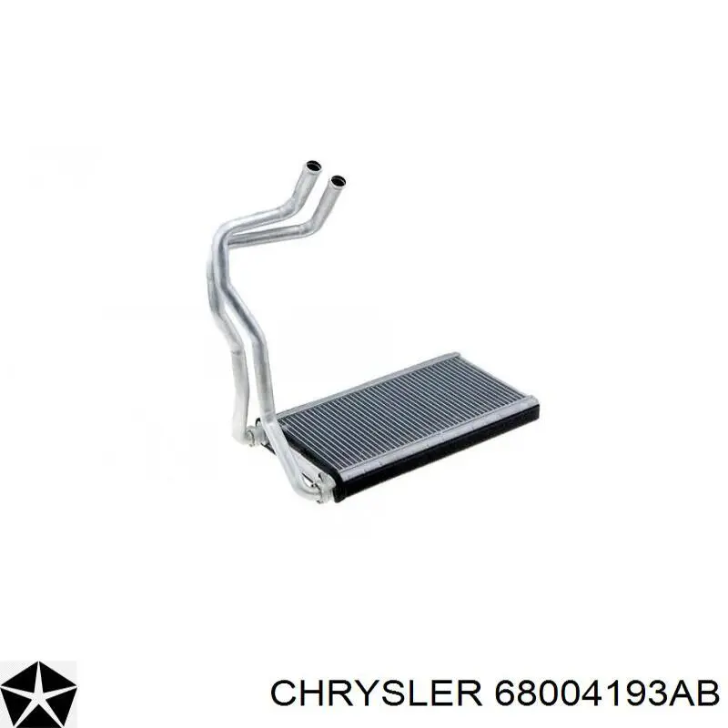 Radiador de forno (de aquecedor) Chrysler 68004193AB preço, a partir de 68,42 USD