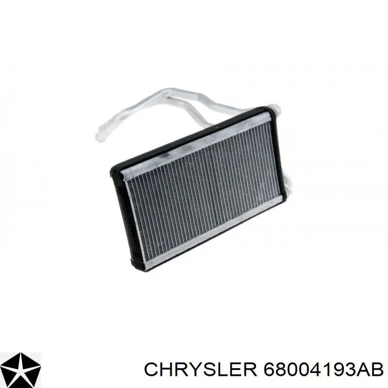 68004193AB Chrysler Radiador de forno (de aquecedor)