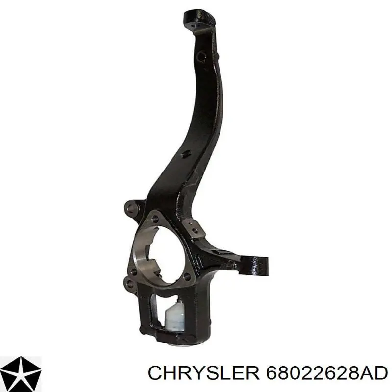 68022628AD Chrysler Pino moente (extremidade do eixo) dianteiro direito
