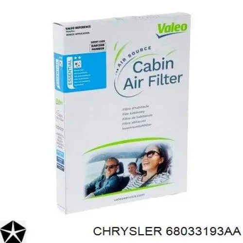 Compre 68033193AA Chrysler Filtro de salão
