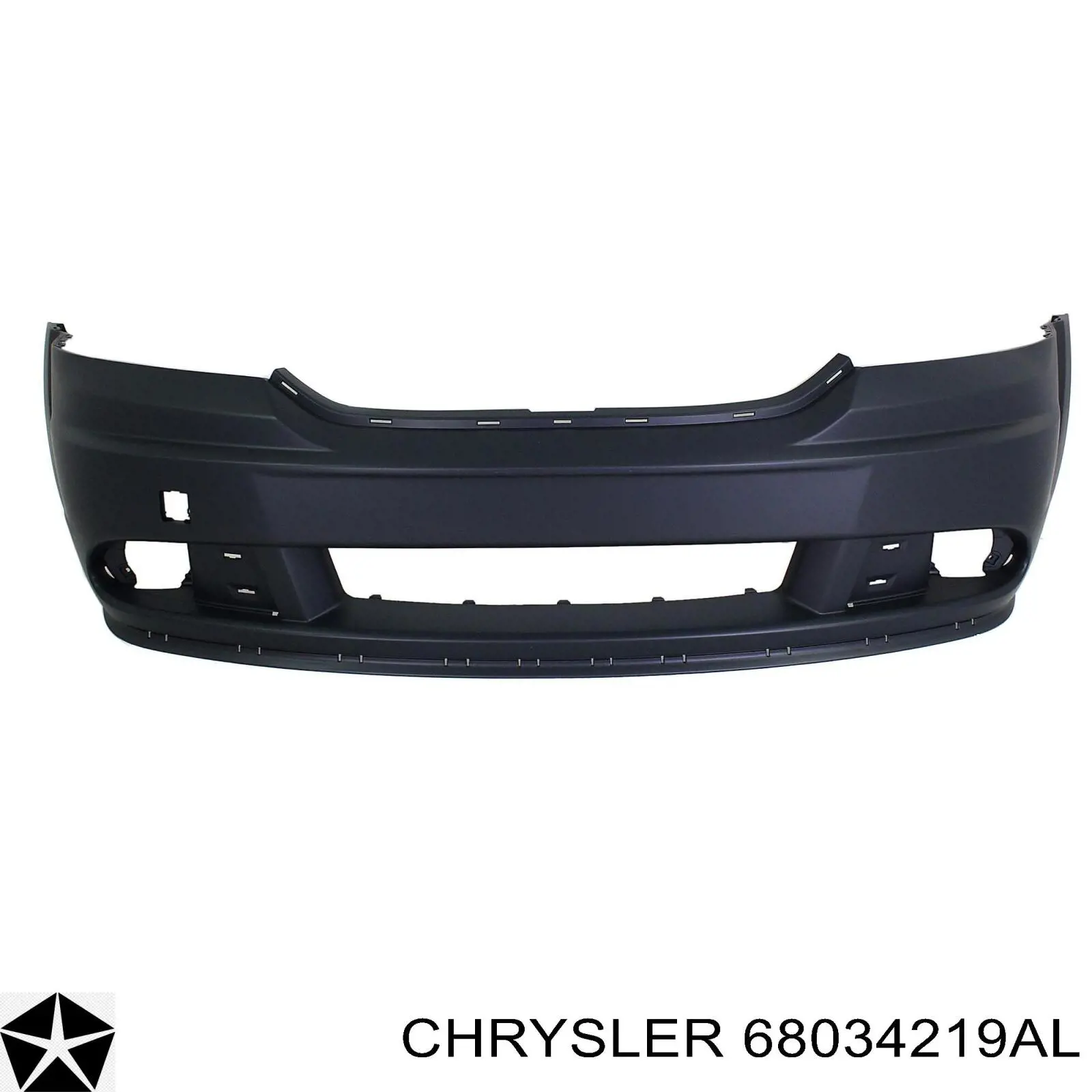 68034219AL Chrysler Pára-choque traseiro