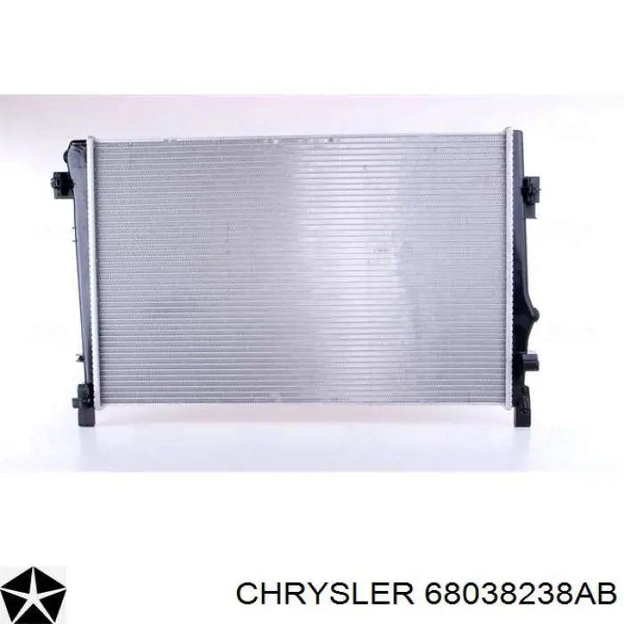 Compre 68038238AB Chrysler Radiador de esfriamento de motor