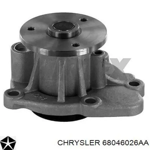 Compre 68046026AA Chrysler Bomba de água (bomba) de esfriamento