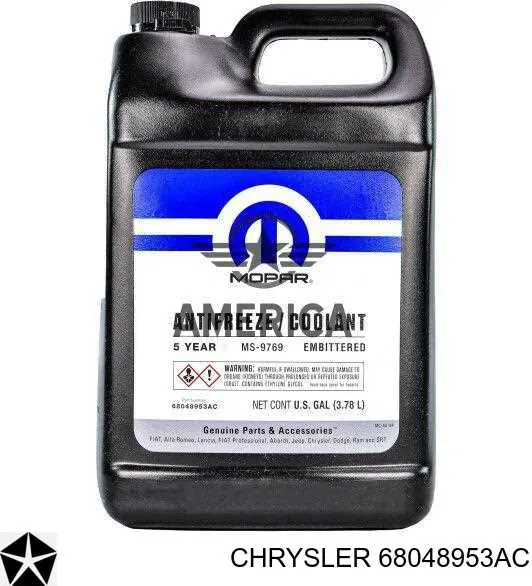 Fluido de esfriamento Chrysler 68048953AC preço, a partir de 28,38 USD