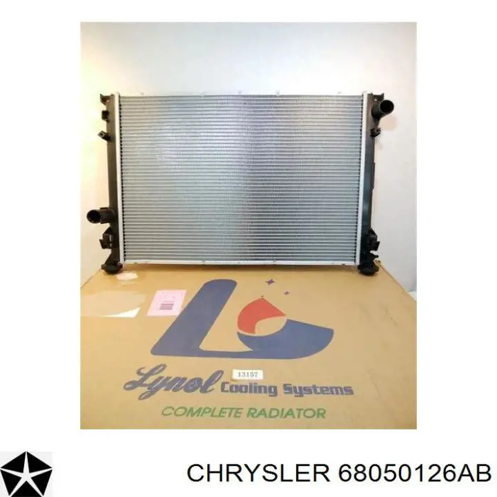 Radiador de esfriamento de motor Chrysler 68050126AB preço, a partir de 113,04 USD