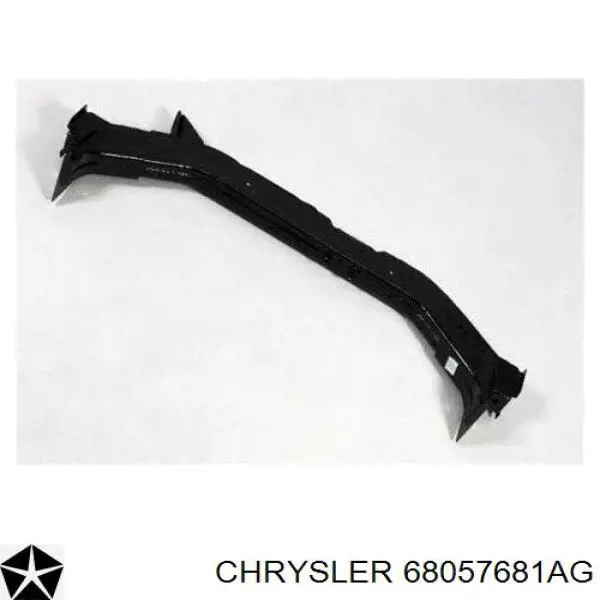 68057681AG Chrysler Suporte inferior do radiador (painel de montagem de fixação das luzes)