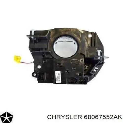 68067552AJ Chrysler Anel AIRBAG de contato, cabo plano do volante