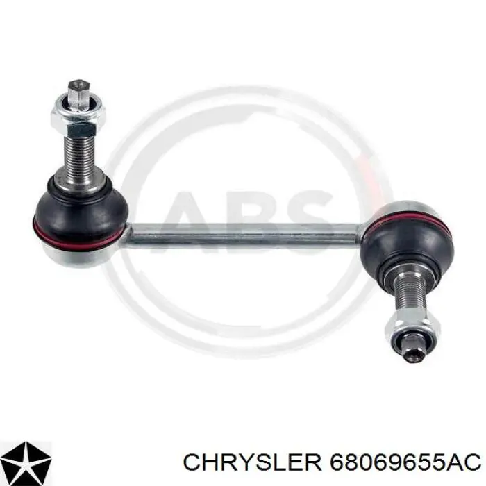 Montante esquerdo de estabilizador dianteiro Chrysler 68069655AC preço, a partir de 8,68 USD