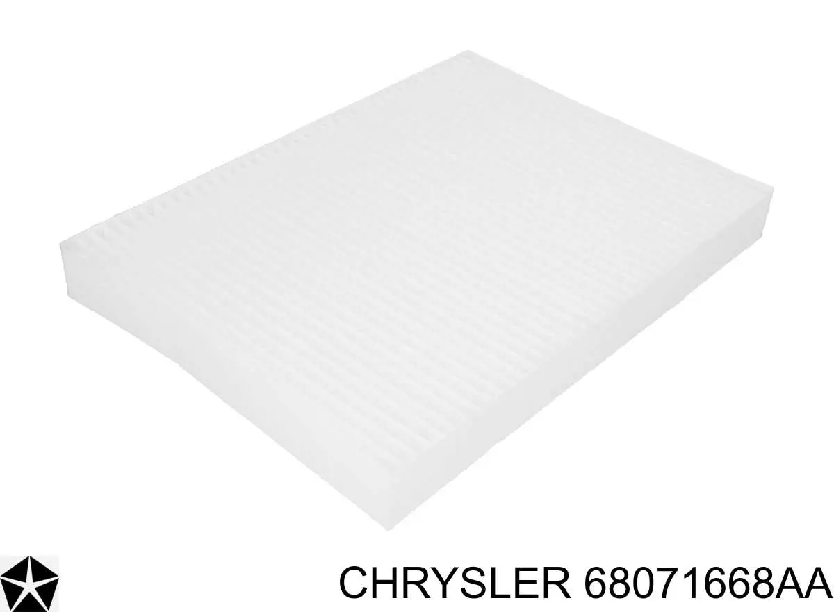 Filtro de salão Chrysler 68071668AA preço, a partir de 10,20 USD