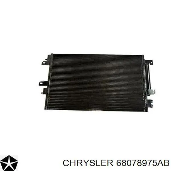 68078975AB Chrysler Radiador de aparelho de ar condicionado