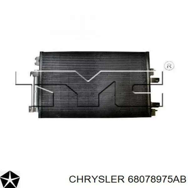 Radiador de aparelho de ar condicionado Chrysler 68078975AB preço, a partir de 115,31 USD